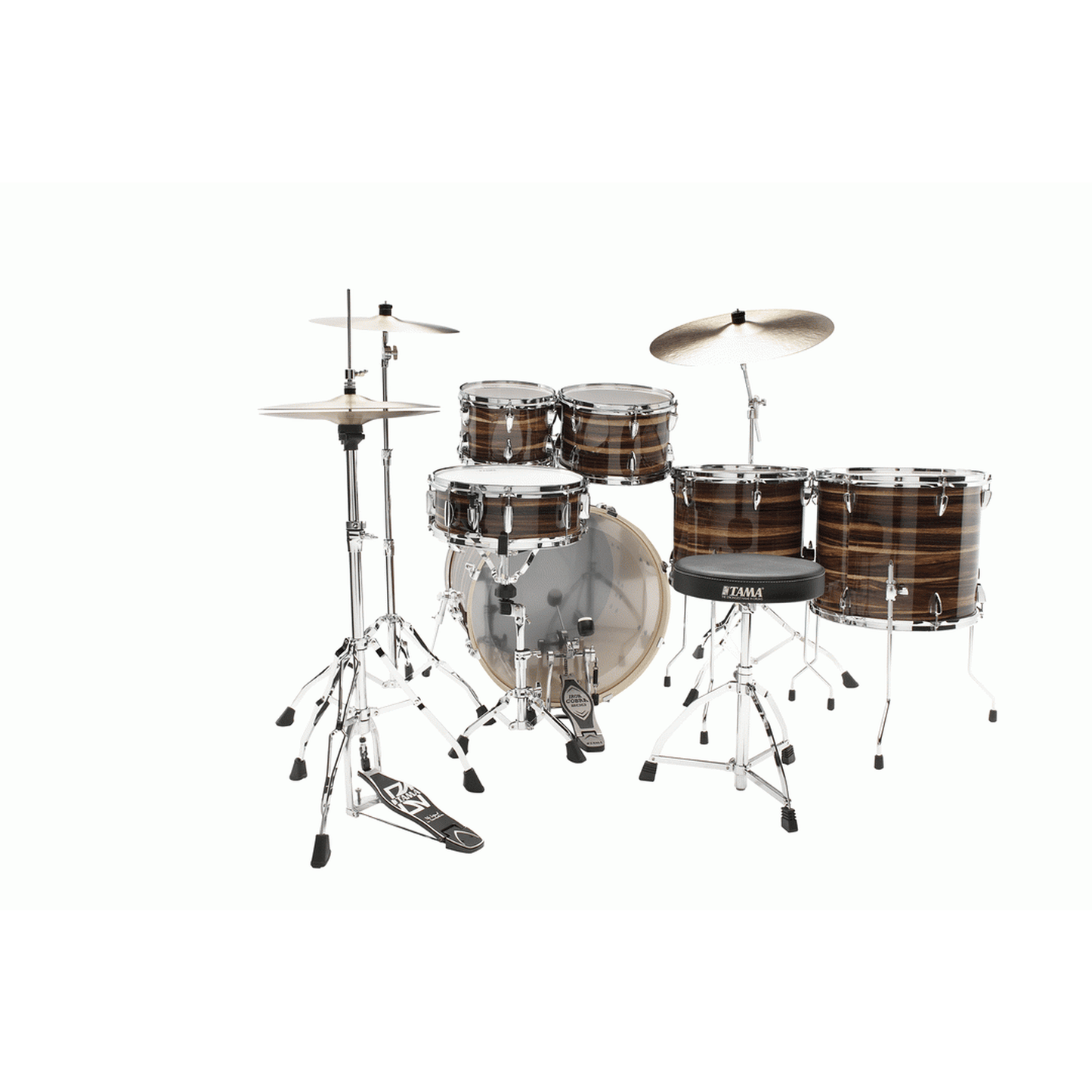 Tama IP62H6W CTW Imperialstar Poplar 6-Piece Drum Kit - Coffee Teak from Joondalup Music Centre 2