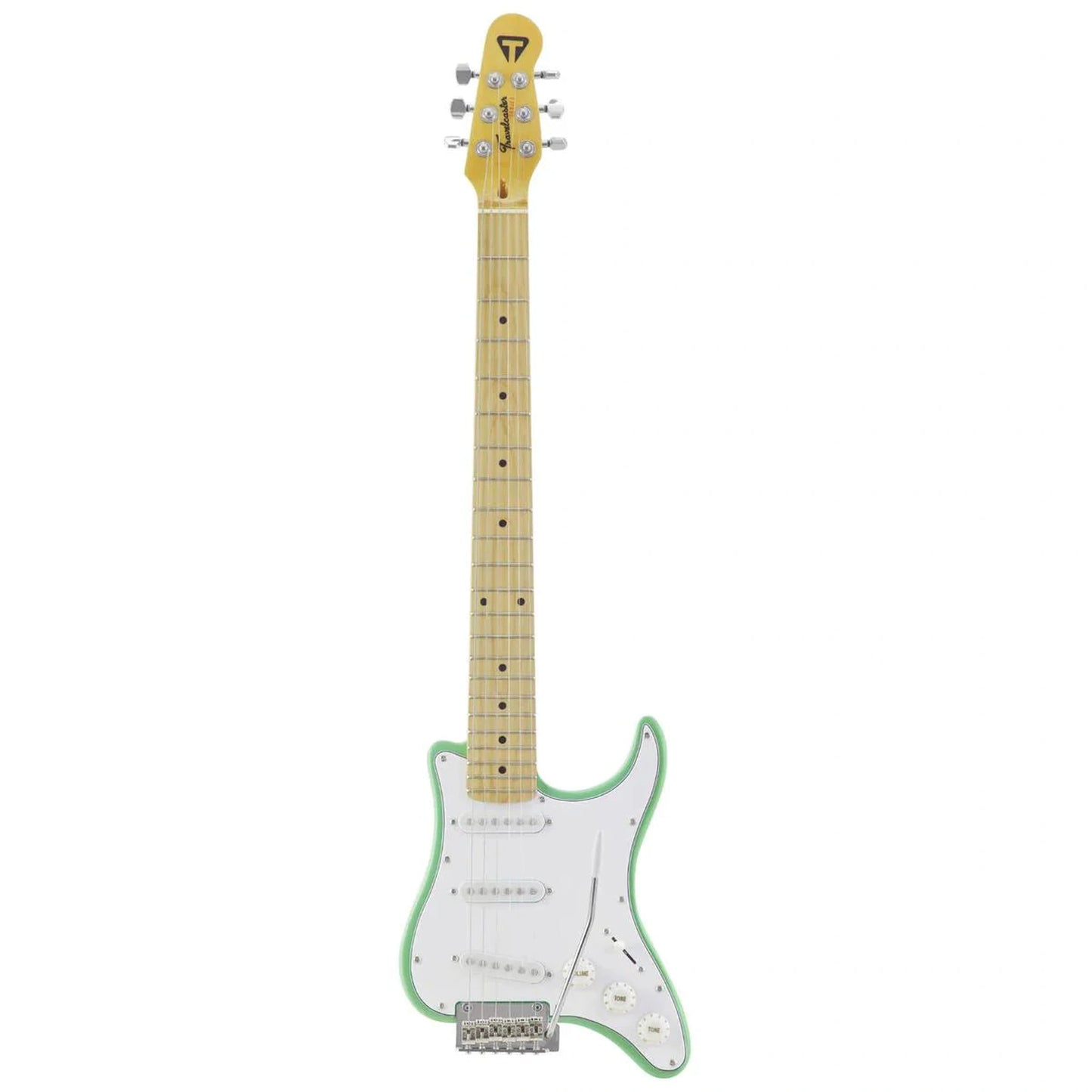 Traveler Guitar Travelcaster Deluxe Electric Guitar Surf Green W/Bag