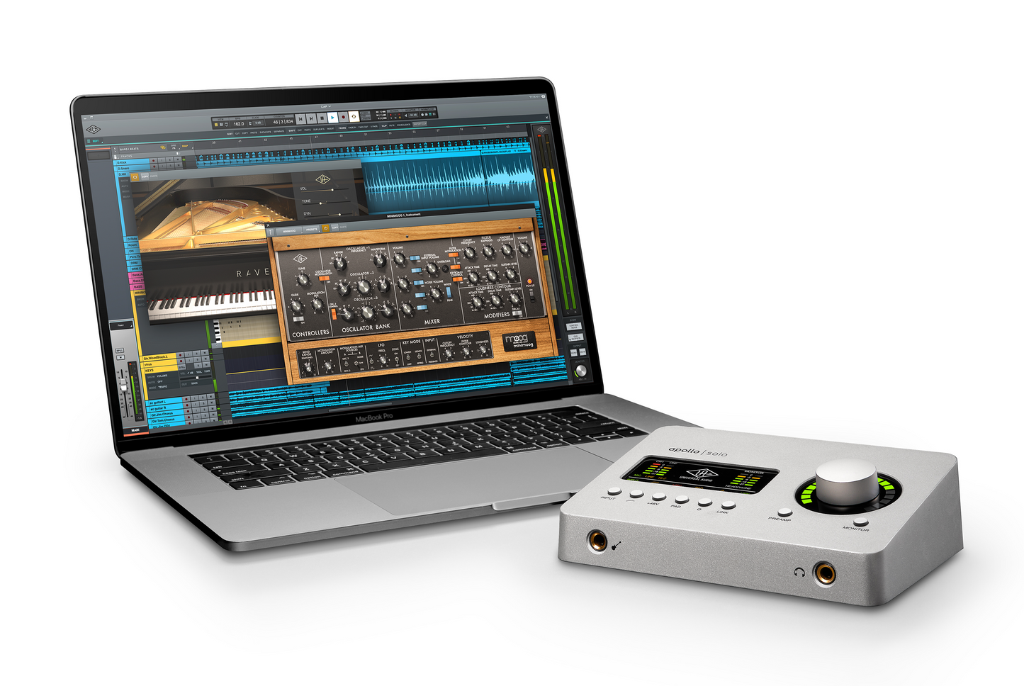 Universal Audio Apollo Solo Thunderbolt 3 Audio Interface - Heritage Edition