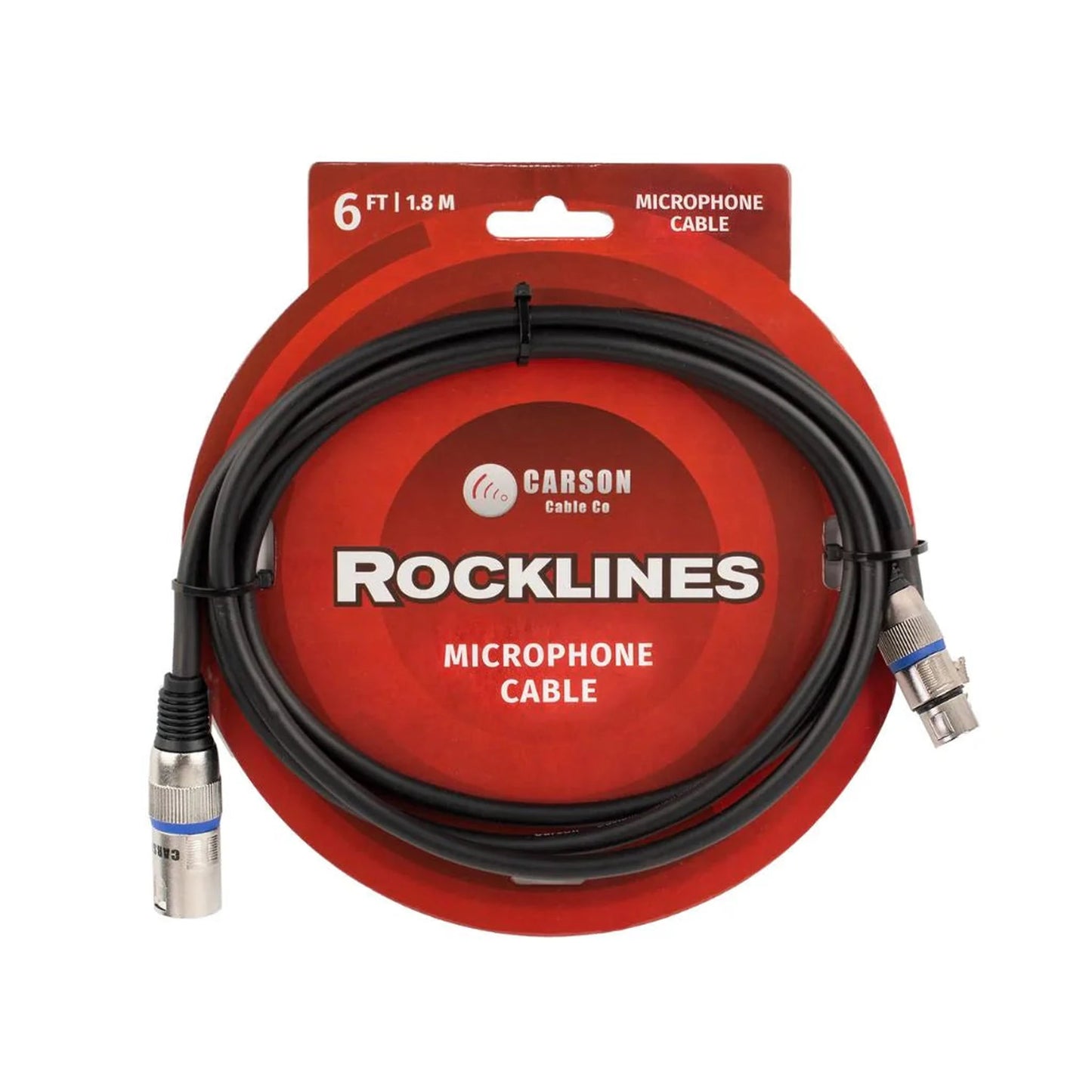 Rockline Audio Patch Cable XLR M to XLR F - 6ft