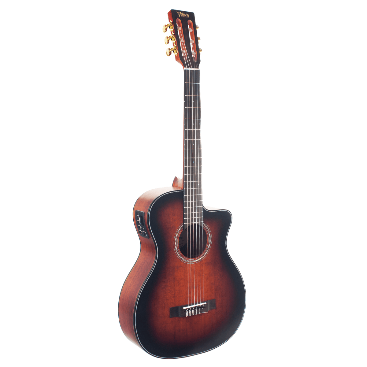 Valencia VA434CECSB Acoustic Electric Classical Guitar