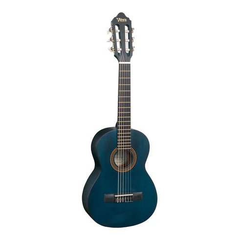 Valencia VC201TBU Classical Guitar - 1/4 Size