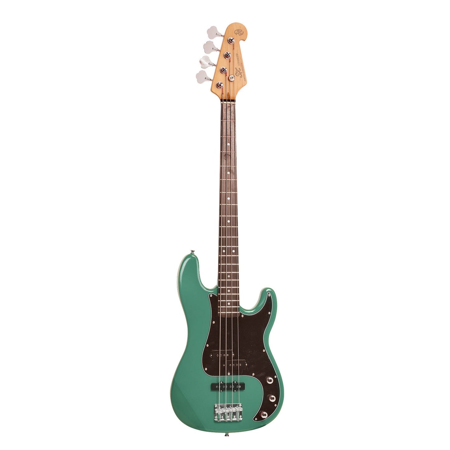 SX VEP62VGN Vintage Style P Bass Guitar - Vintage Green