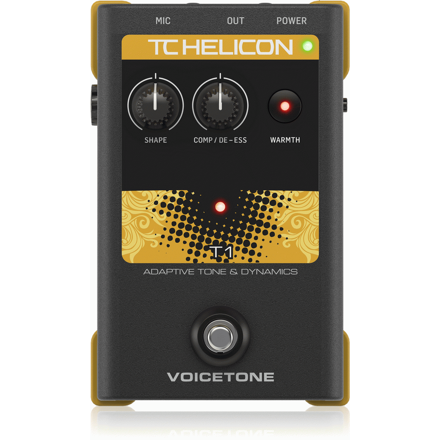 TC Helicon Voicetone T1 Mastered Vocal Effects Pedal