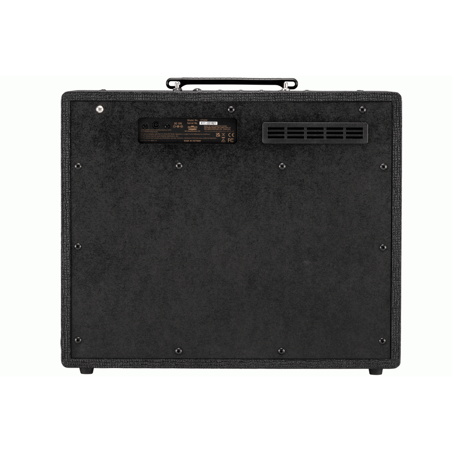 Vox VT40X Valvetronix Compact Guitar Amplifier - Classic Blue Back