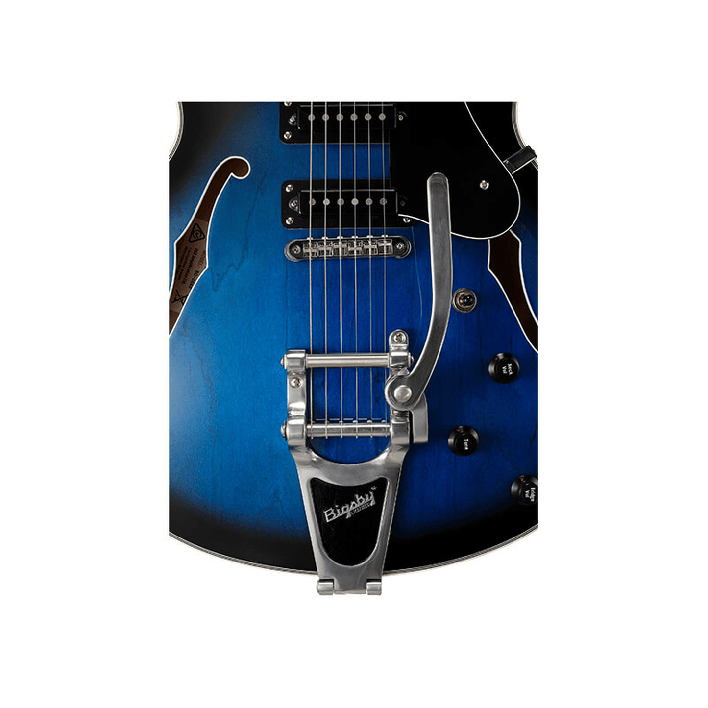 VOX BC-S66-BL Bobcat S66 Electric Guitar W/Bigsby + Hardcase - Sapphire Blue from Joondalup Music Centre 5