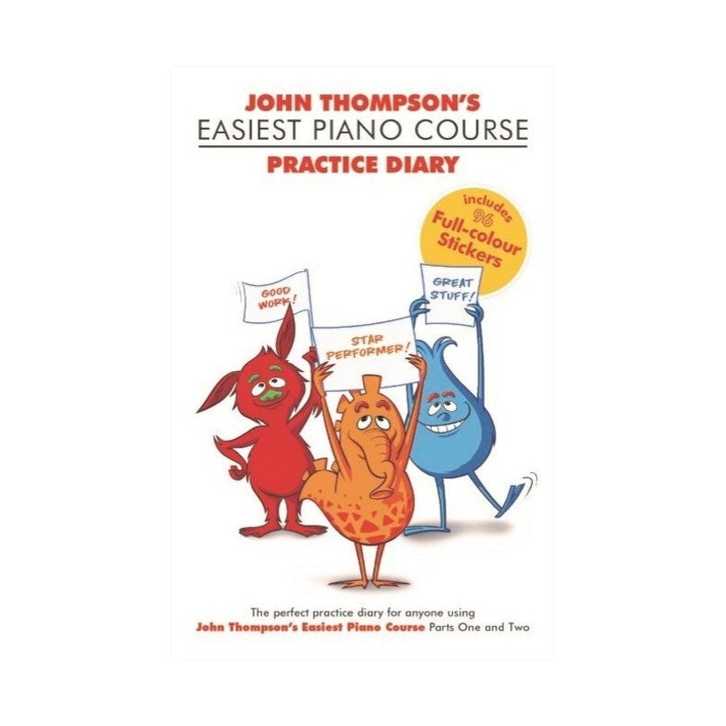John Thompson's Easiest Piano Course Practice Diary - Joondalup Music Centre