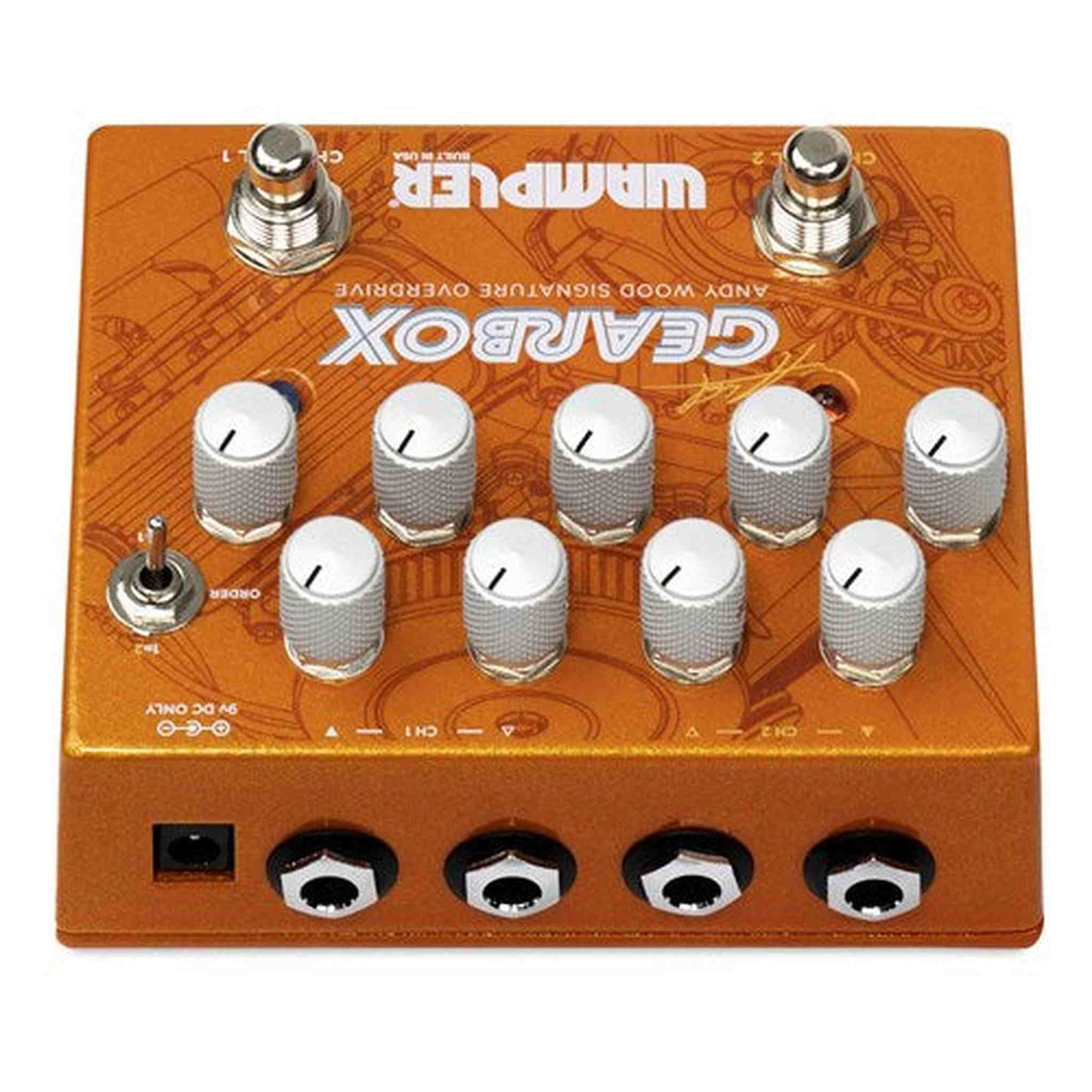 Wampler Gearbox Andy Wood Signature Dual Pedal