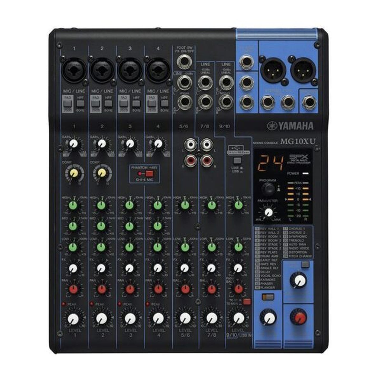 Yamaha MG10XU 10 Channel Mixer from Joondalup Music Centre