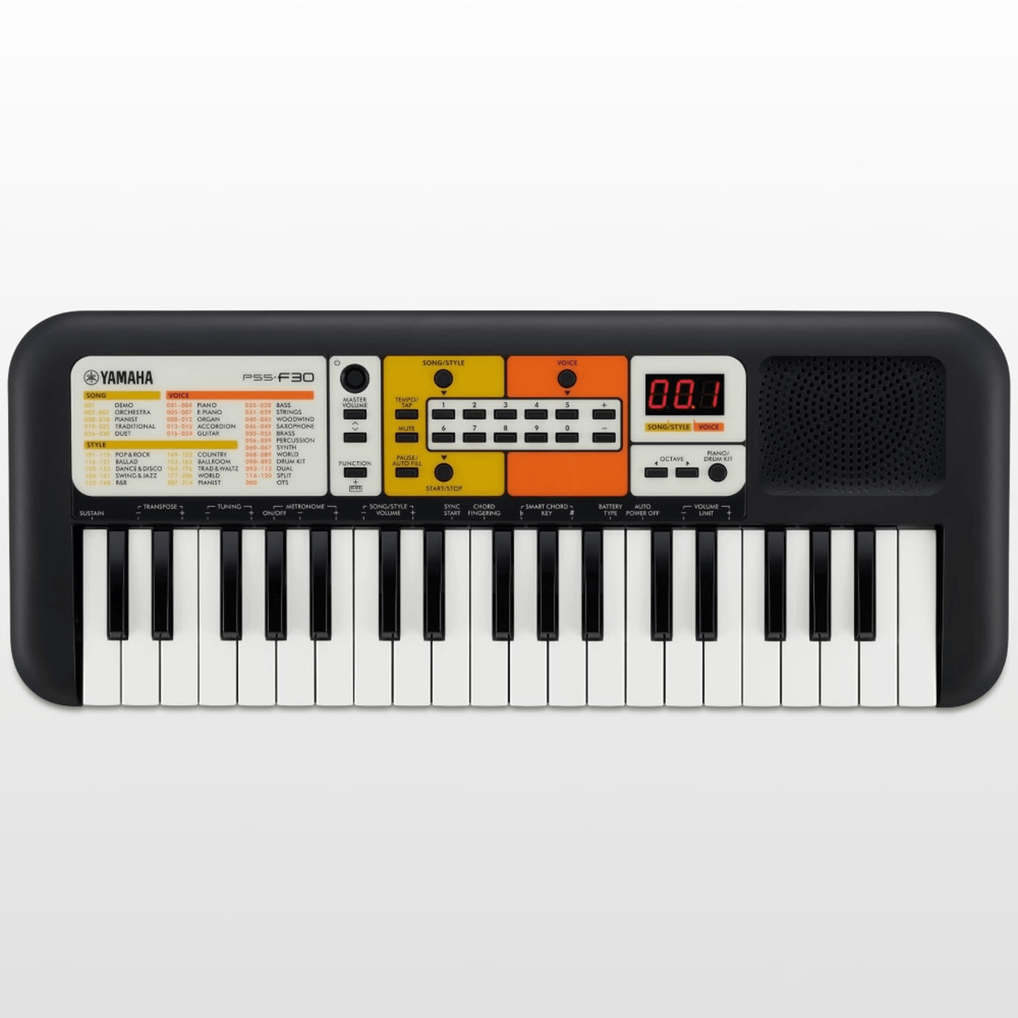 Yamaha PSSF30 Mini Portable Keyboard from Joondalup Music Centre