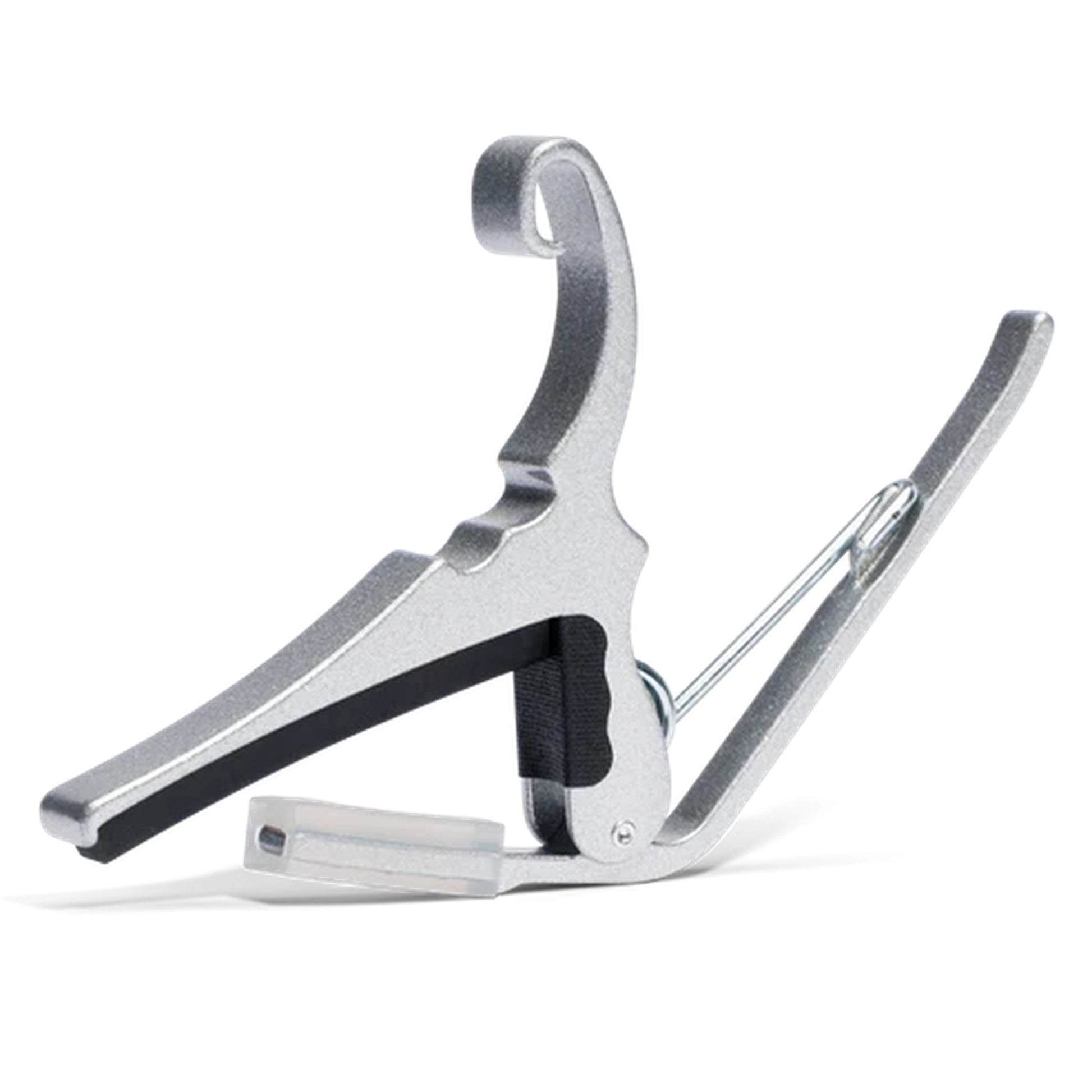 KYSER QUICK CHANGE GUITAR CAPO - SILVER-ACCESSORIES-Joondalup Music Centre