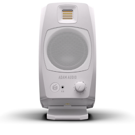 Adam Audio D3V Active Desktop Monitor System - White-STUDIO MONITOR-Joondalup Music Centre