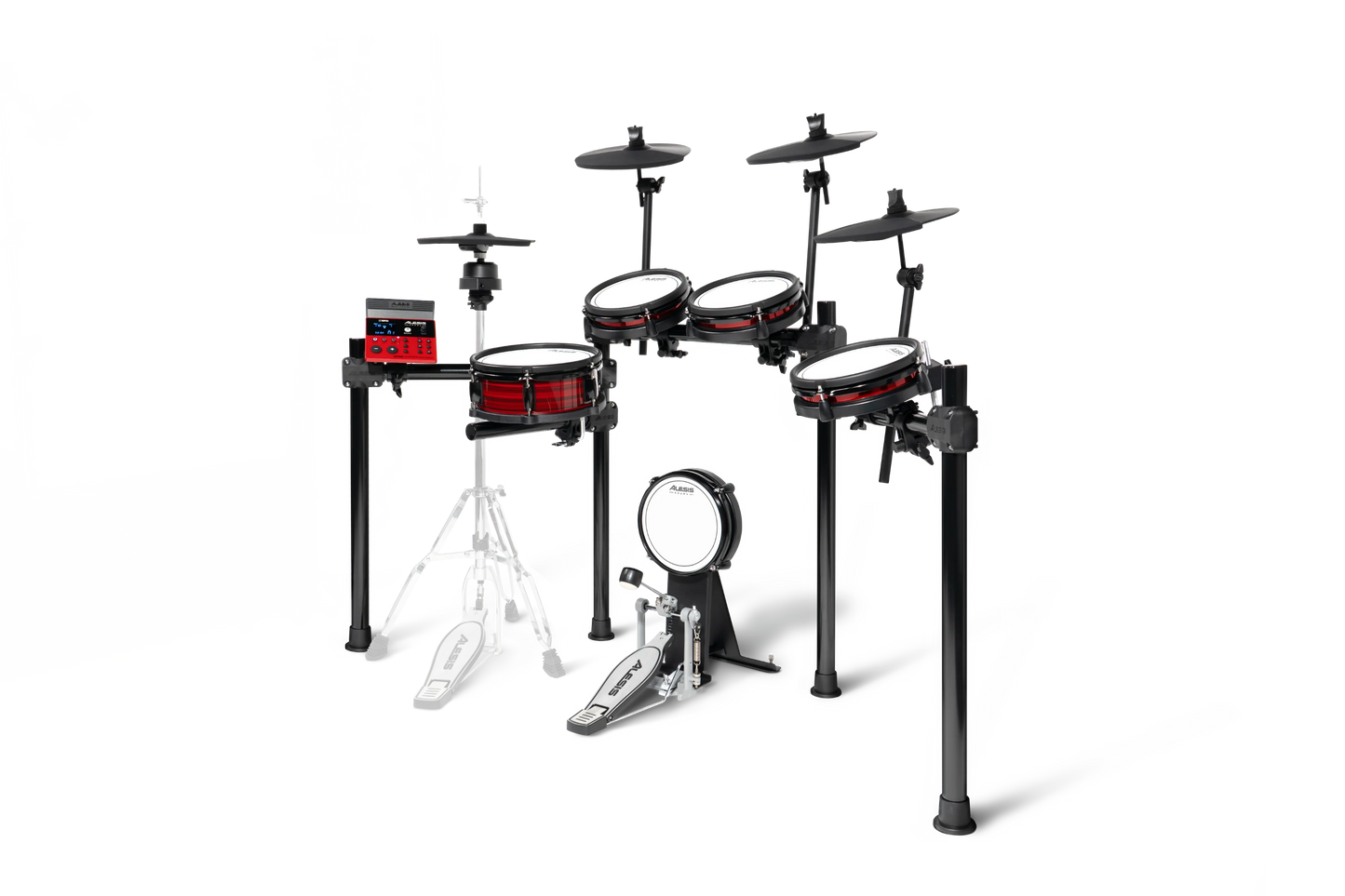Alesis Nitro Ultimate 9-Piece E-Kit Movable Hi-Hat Electronic Drum Kit