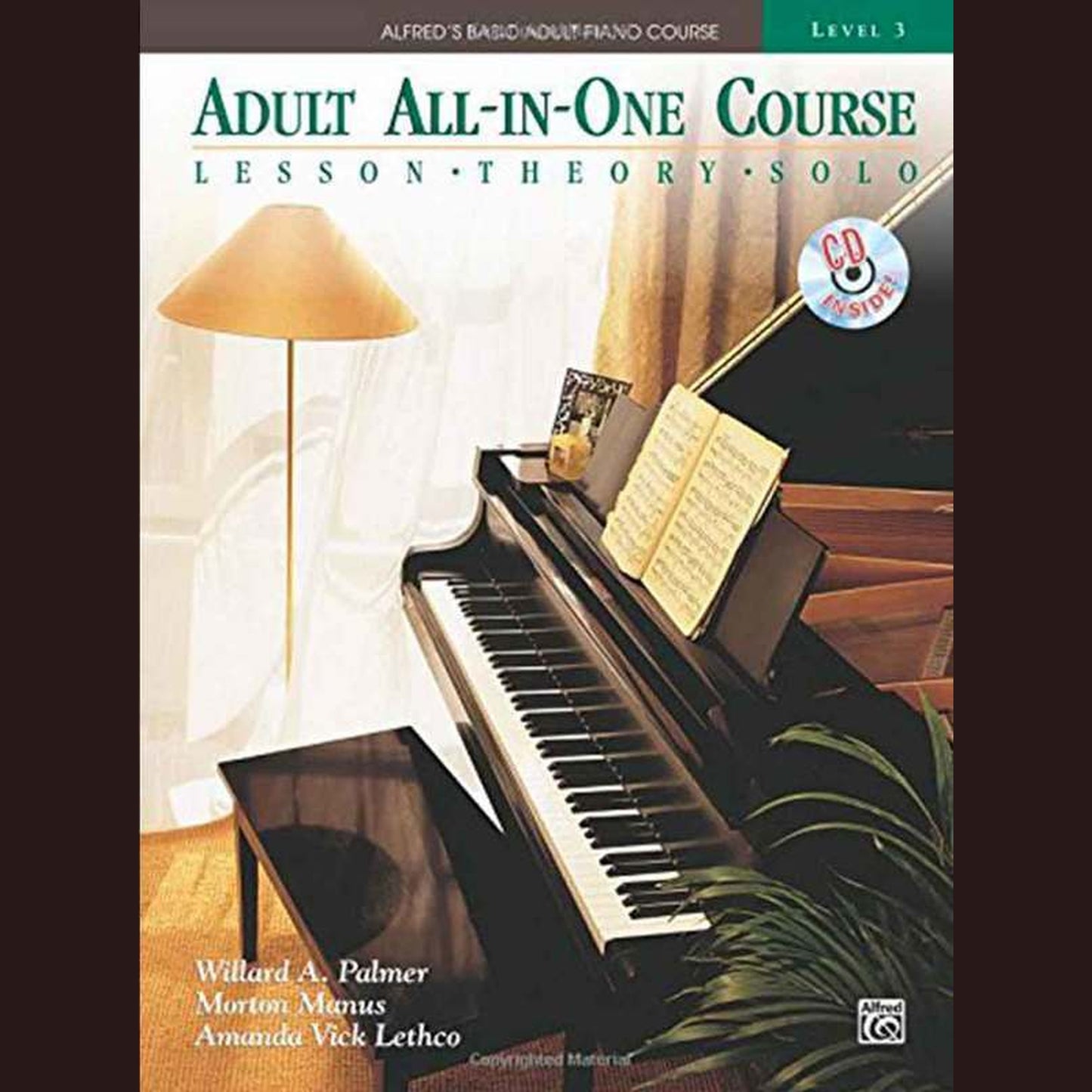 Alfreds Basic Adult All In One Piano Course - Book 3 - Joondalup Music Centre