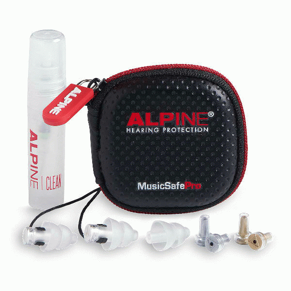 Alpine MusicSafe Pro Earplugs - Transparent - Joondalup Music Centre