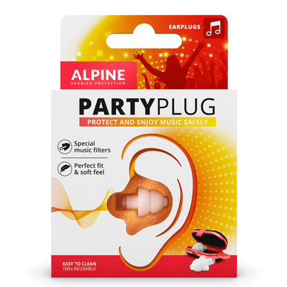 Alpine PartyPlug Earplug - Transparent - Joondalup Music Centre
