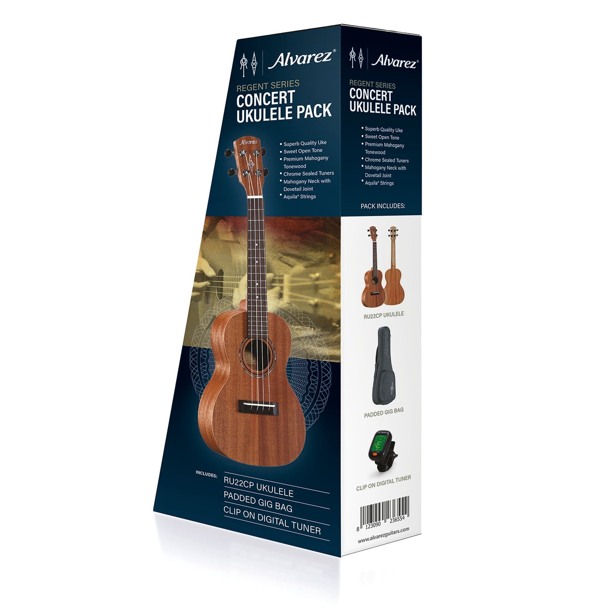 Alvarez ALRU90CP Concert Ukulele Pack - Joondalup Music Centre