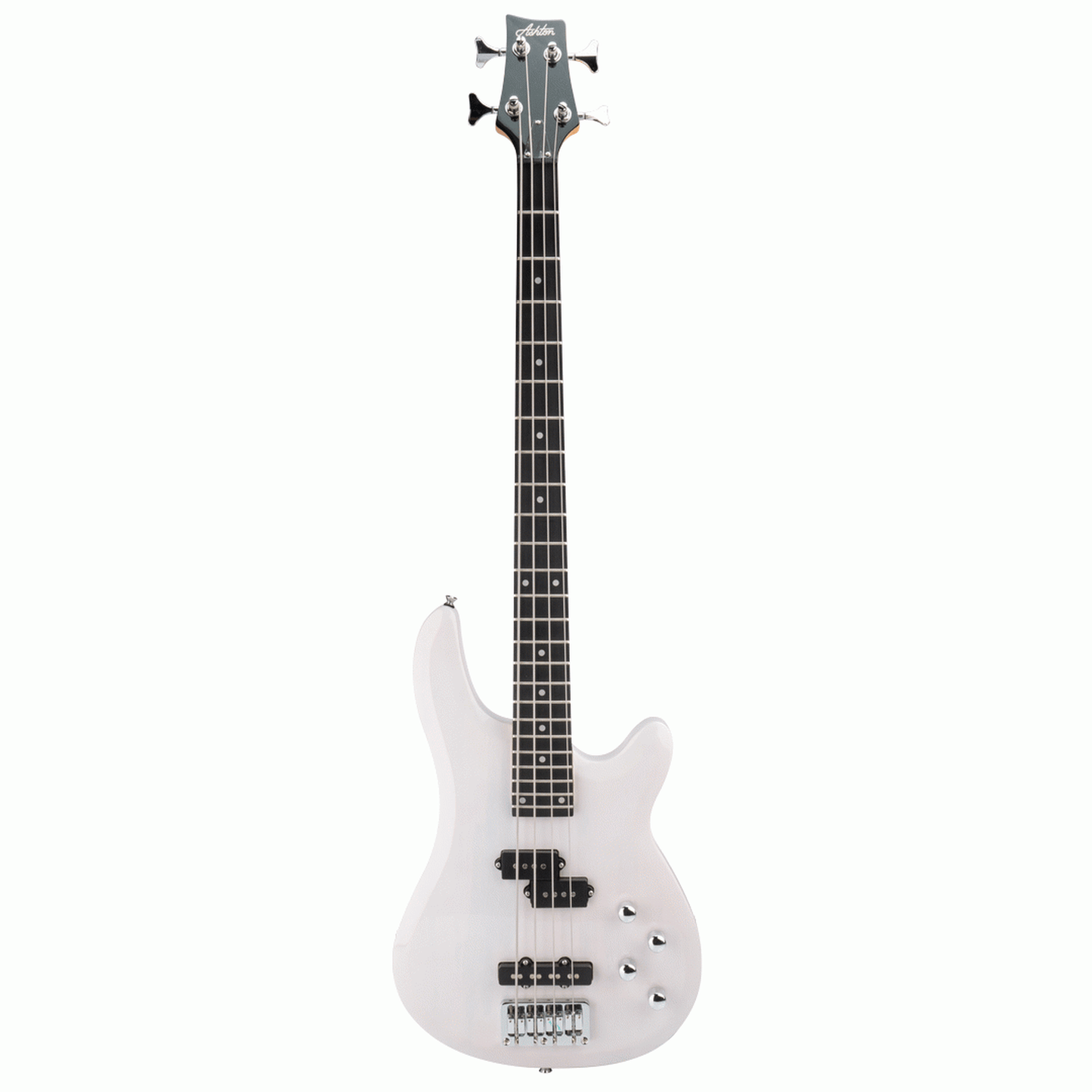 Ashton AB4TW Bass - Translucent White - Joondalup Music Centre