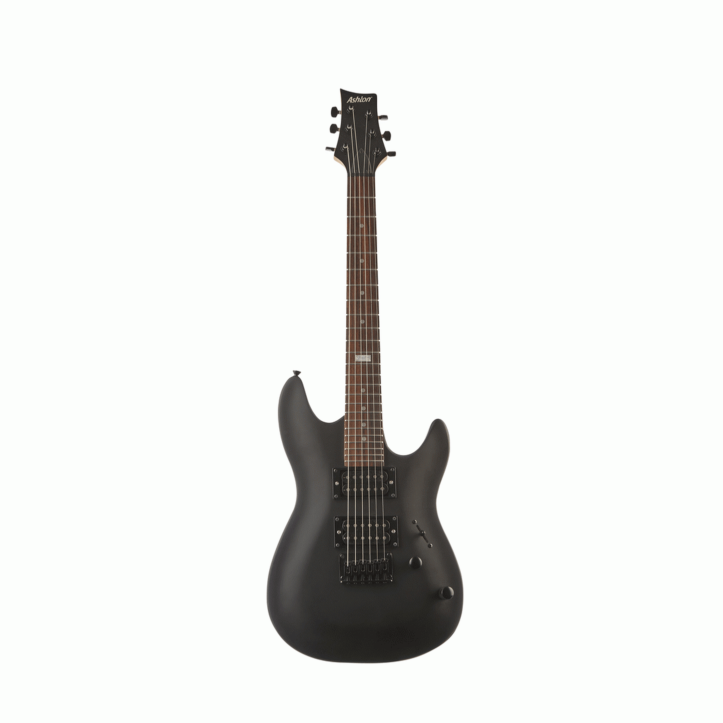Ashton Joey Backstage Mini Electric Guitar - Black - Joondalup Music Centre