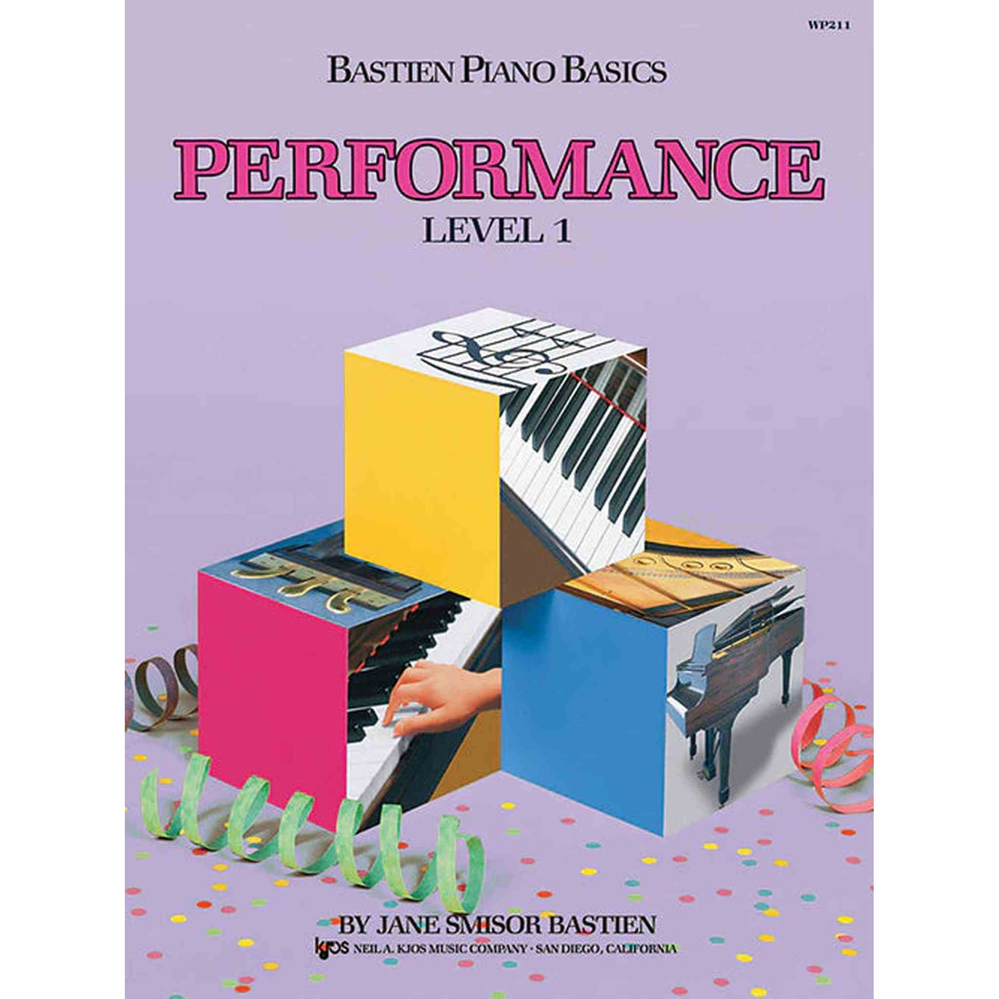 Bastien Piano Basics Performance Level 1 - Joondalup Music Centre