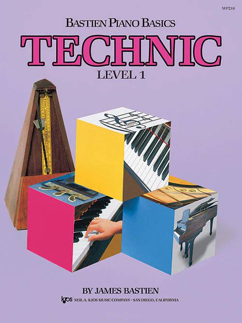 Bastien Piano Basics Technic Level 1 - Joondalup Music Centre