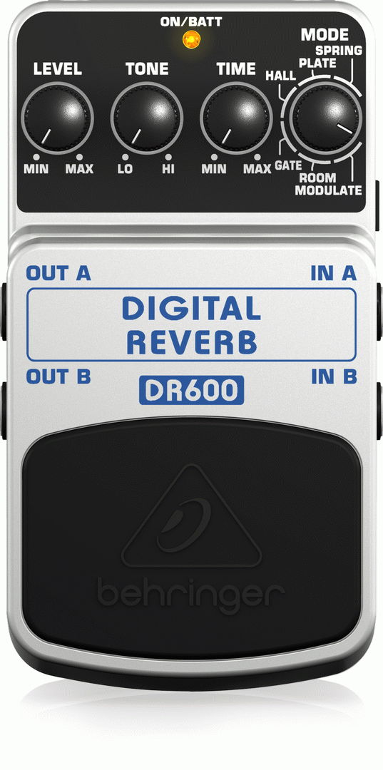 Behringer DR-600 Digital Reverb Effects Pedal - Joondalup Music Centre