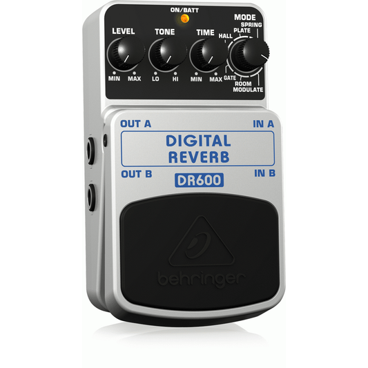 Behringer DR-600 Digital Reverb Effects Pedal - Joondalup Music Centre