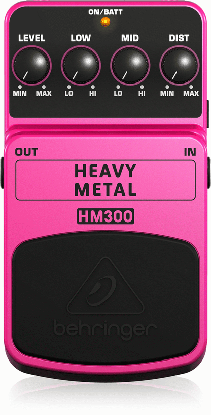 Behringer HM-300 Heavy Metal Effect Pedal - Joondalup Music Centre