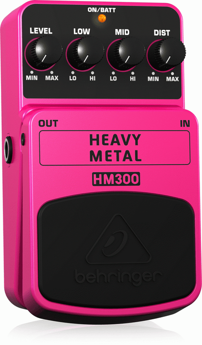 Behringer HM-300 Heavy Metal Effect Pedal - Joondalup Music Centre