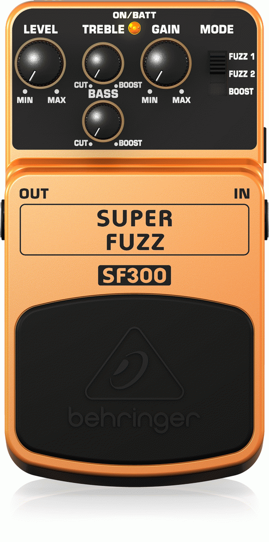 BEHRINGER SF300 SUPER FUZZ EFFECTS PEDAL - Joondalup Music Centre