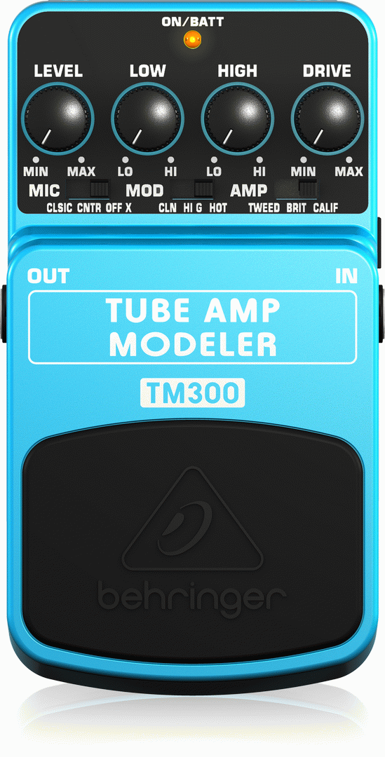 BEHRINGER TM300 TUBE AMP MODELER EFFECTS PEDAL - Joondalup Music Centre