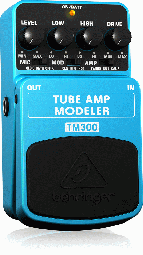 BEHRINGER TM300 TUBE AMP MODELER EFFECTS PEDAL - Joondalup Music Centre