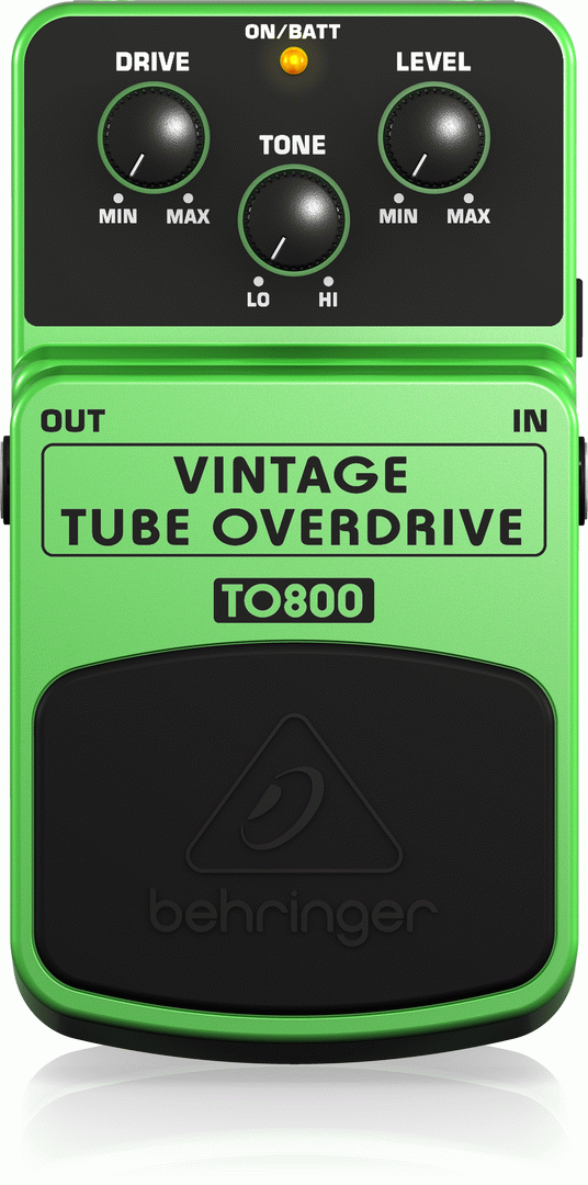BEHRINGER TO800 VINTAGE TUBE OVERDRIVE EFFECTS PEDAL - Joondalup Music Centre