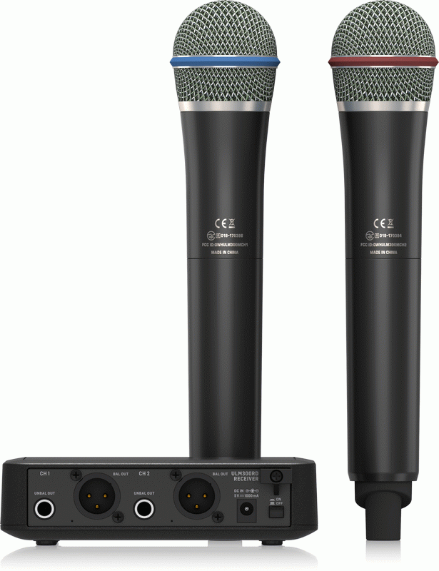 BEHRINGER ULTRALINK ULM302MIC 2.4G WIRELESS MICROPHONE SYSTEM - Joondalup Music Centre