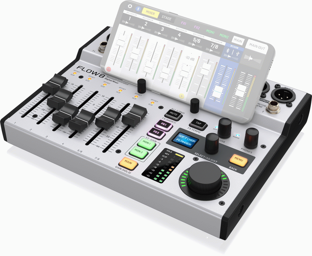 Behringer Flow-8 Digital USB Mixer w/ Bluetooth - Joondalup Music Centre