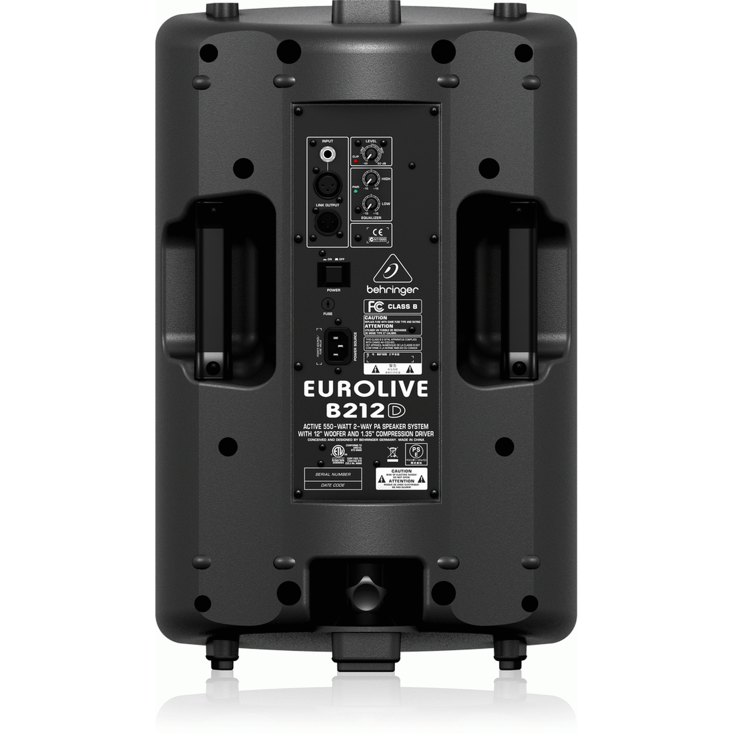 BEHRINGER EUROLIVE B212D POWERED SPEAKER - Joondalup Music Centre