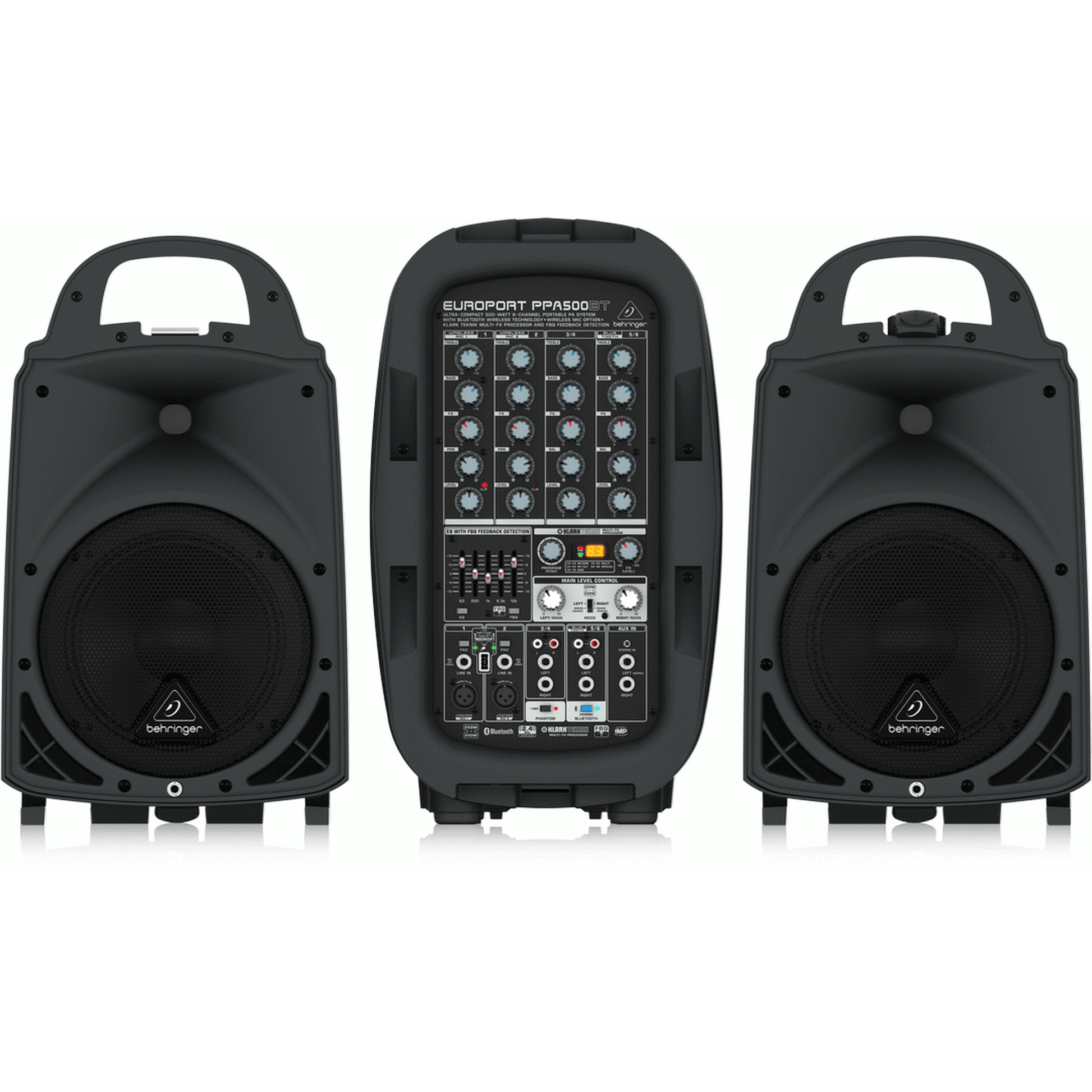 Behringer Europort PPA500BT Compact Pa System - Joondalup Music Centre