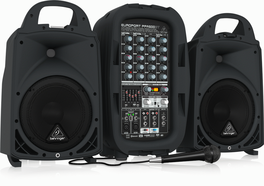 Behringer Europort PPA500BT Compact Pa System - Joondalup Music Centre