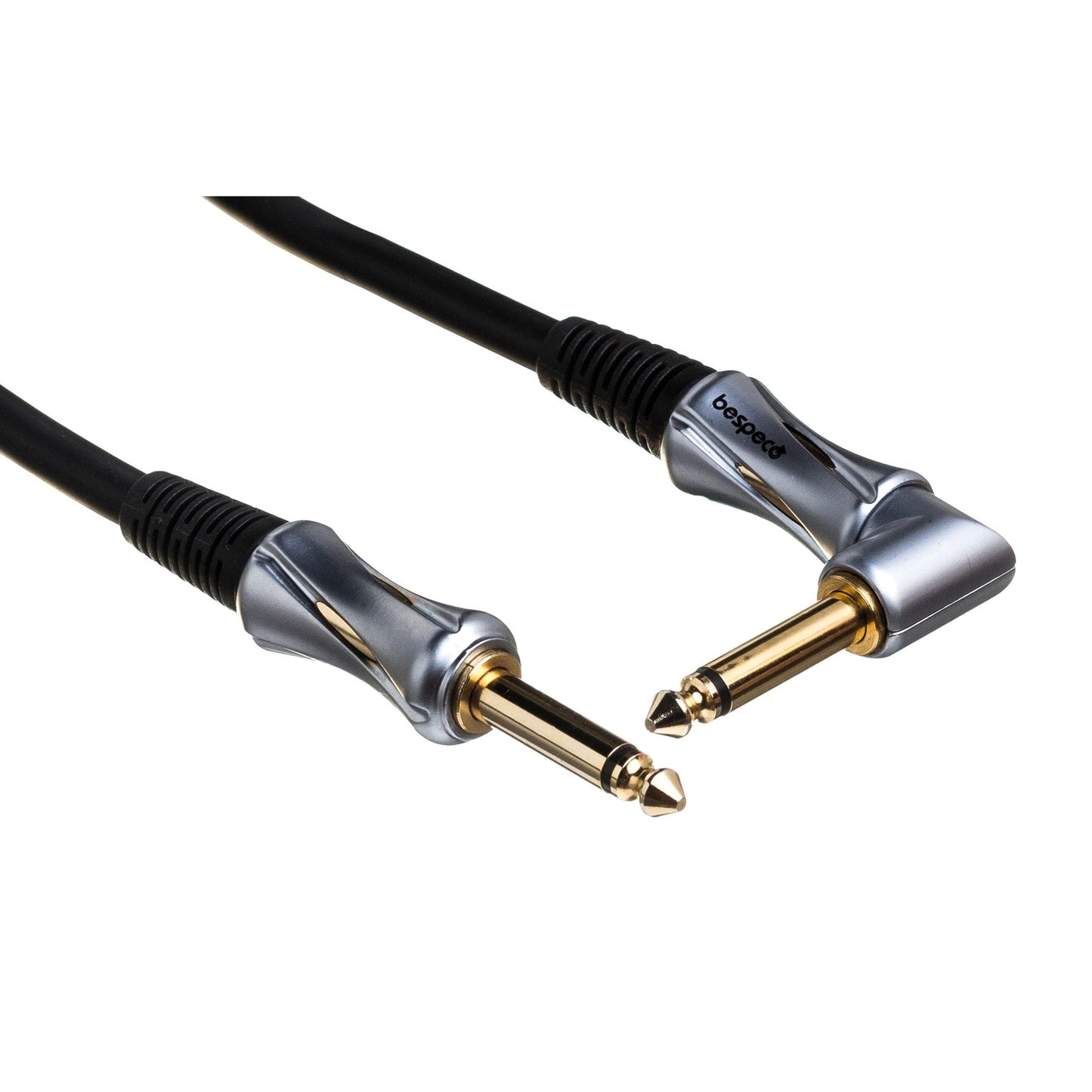 Bespeco PT300P Platinum Series Right Angle Instrument Cable 3m - Joondalup Music Centre