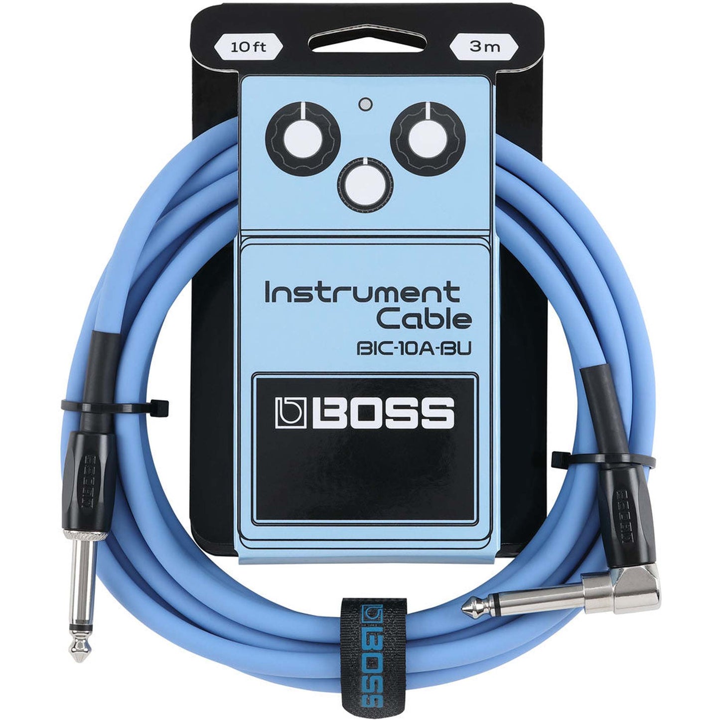 Boss BIC10A Instrument Cable - 10ft Blue