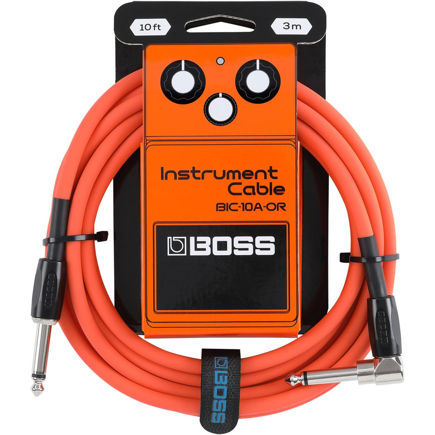 Boss BIC10A Instrument Cable - 10ft Orange