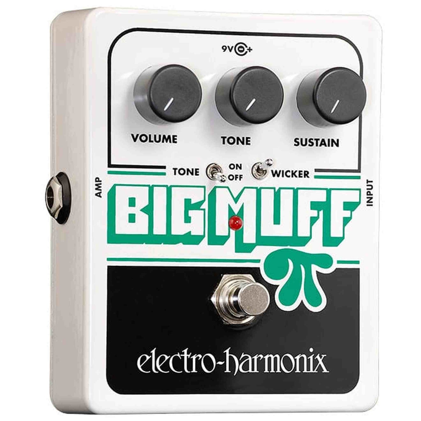 Electro Harmonix Big Muff Pi with Tone Wicker Distortion/Sustainer Effects Pedal