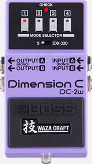 Boss DC-2W Wazacraft Dimension C Chorus Effects Pedal - Joondalup Music Centre