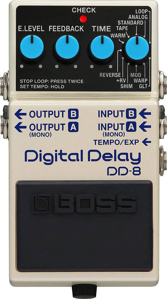 Boss DD-8 Digital Delay Effects Pedal - Joondalup Music Centre
