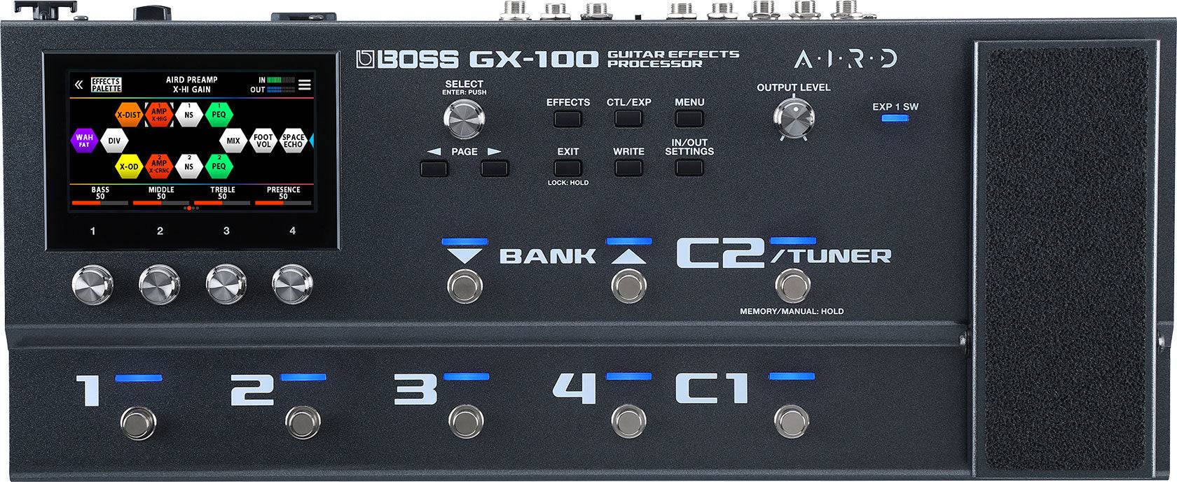 Boss GX-100 Guitar Multi Effects Pedal - Joondalup Music Centre