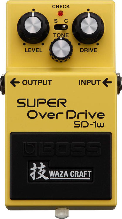 Boss SD-1W Super Overdrive Effects Pedal - Joondalup Music Centre
