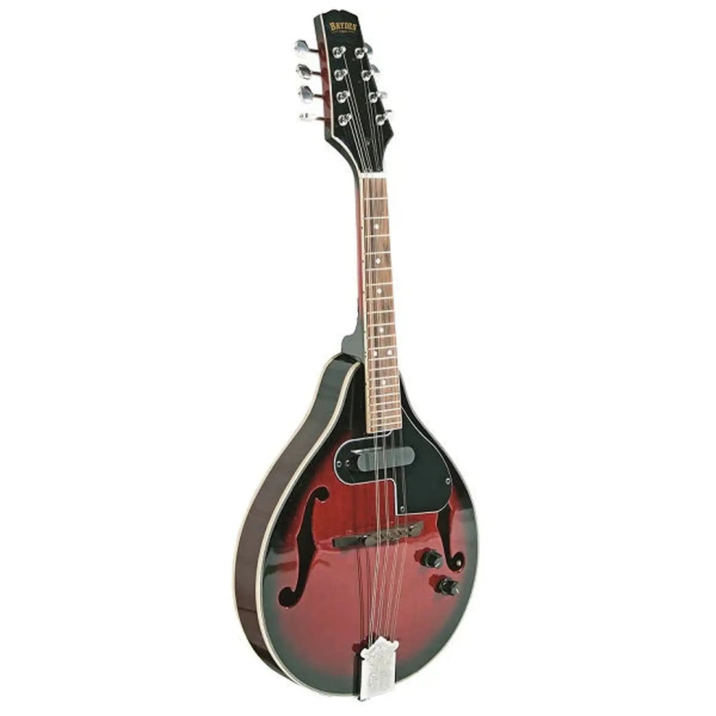 Bryden SMA50E Archtop Mandolin with Pickup in Red Sunburst