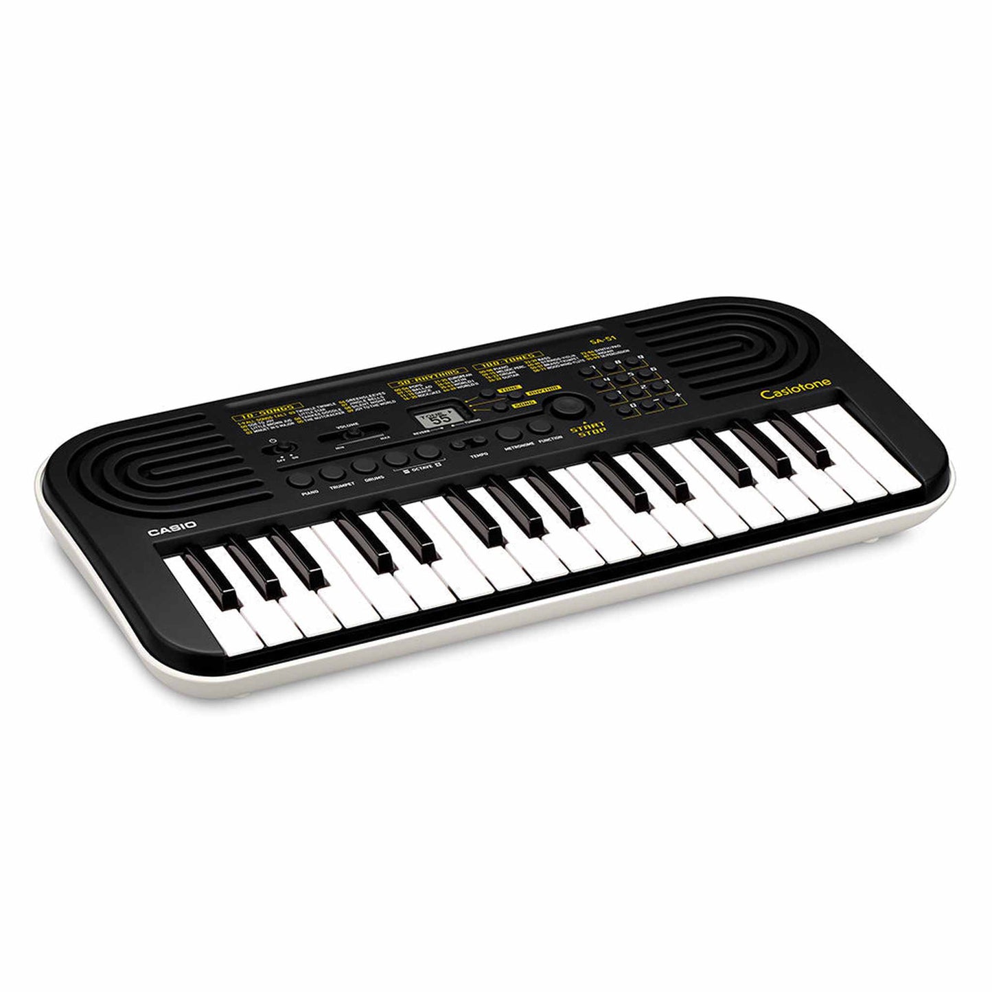 Casio Sa51 Mini Keyboard - Black - Joondalup Music Centre