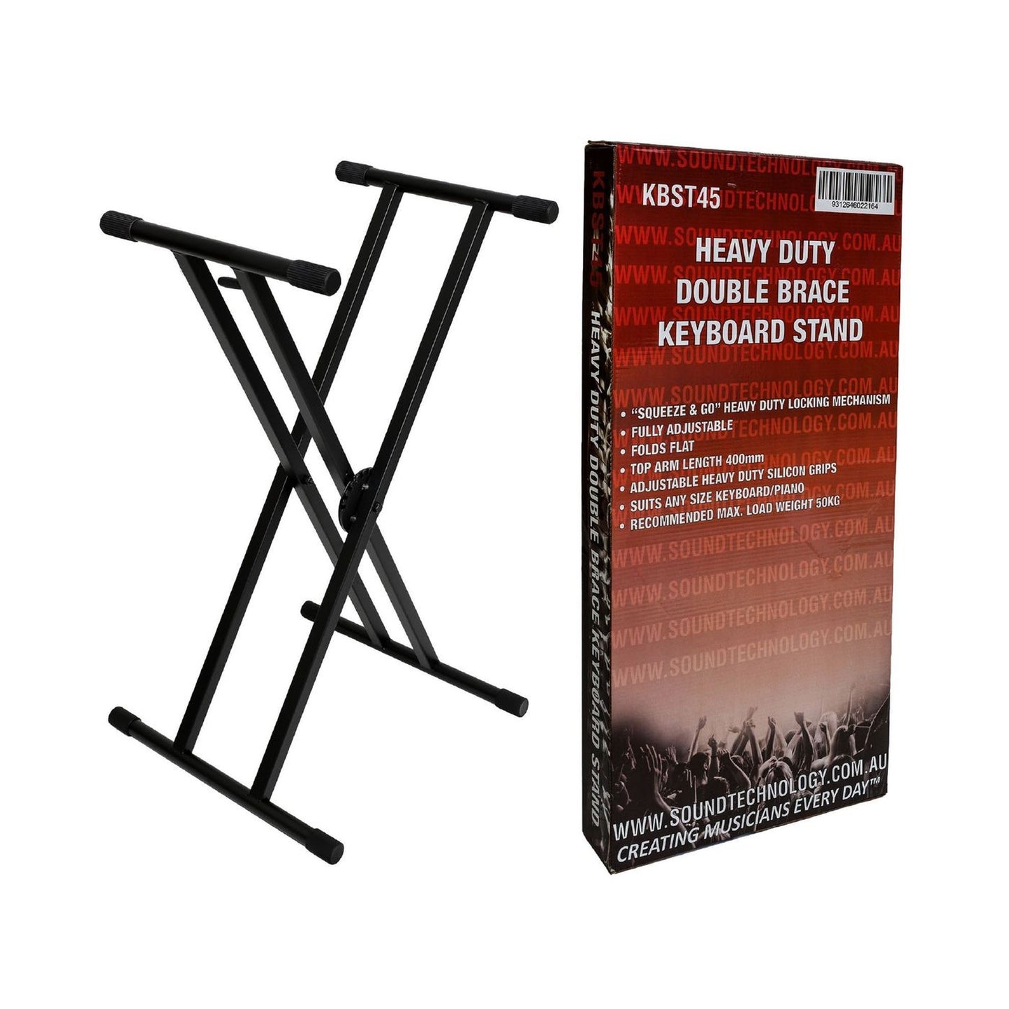Casio KBST45 Double Braced Keyboard Stand - Joondalup Music Centre