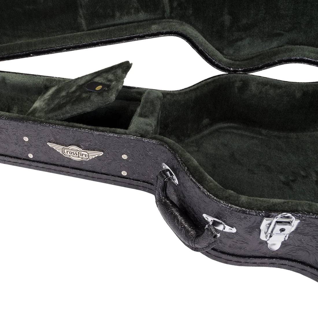 Crossfire Deluxe Paisley Acoustic Guitar Hard Case - Joondalup Music Centre